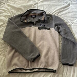 Patagonia Fleece Quarter Button Up with Front Pocket